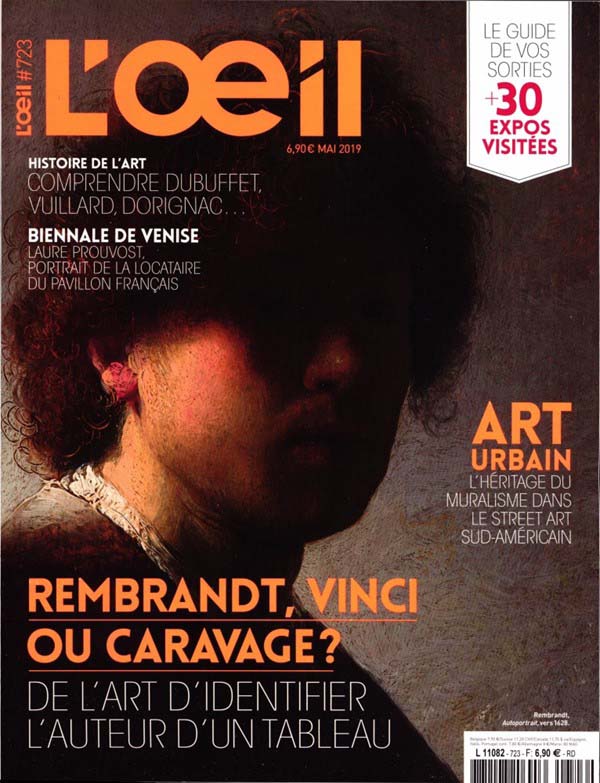 L’oeil Issue 723 May 2019 cover