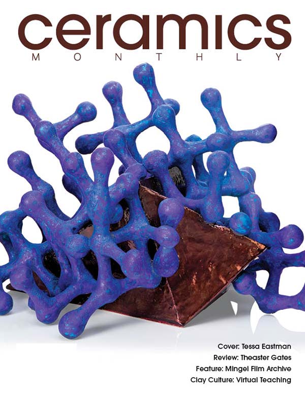 Ceramics Monthly March 2021 cover